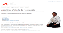 Desktop Screenshot of aikido-normandie.org