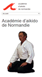 Mobile Screenshot of aikido-normandie.org